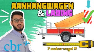 Aanhangwagen en Lading CBR Auto Theorie examen 2020 [upl. by Nirol]