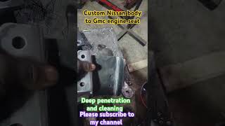 how to fabricate engine seat fabrication [upl. by Farah]