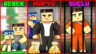 MAFYA KEMAL VS KEREM KOMİSERİN HAYATI 😱 Minecraft [upl. by Carlick]