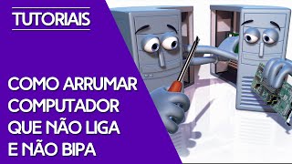 Computador não liga e não beepa  como resolver [upl. by Adlev571]