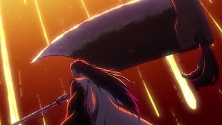 Kenpachi destroys a meteor with his Shikai  Nozarashi  Bleach TYBW episode 20 [upl. by Reivad416]