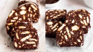 Chocolate salami Recipe [upl. by Niklaus]