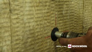 How to Install ROCKWOOL CAVITYROCK® with Posi Tie [upl. by Blount]