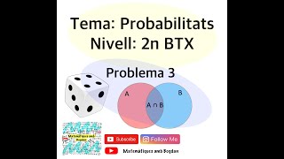 Probabilitats Problema 3 de robatoris i alarmes [upl. by Moraj]