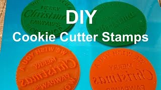 DIY Cookie Cutter Stamps Made EASY [upl. by Herwig]