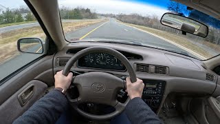 1998 Toyota Camry LE  POV Test Drive  060 [upl. by Naenej95]