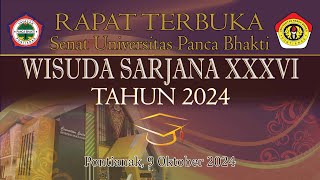 UPB OFFICIAL upbofficial Wisuda Universitas Panca Bhakti Tahun 2024 [upl. by Monty]