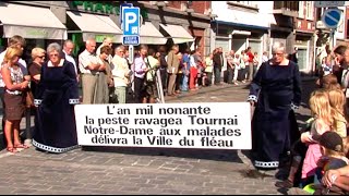 TOURNAI GRANDE PROCESSION 4K [upl. by Drais]