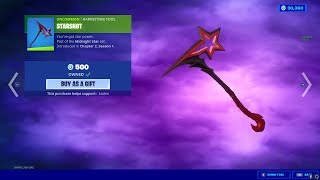 fortnite starshot pickaxe review should you buy it [upl. by Sato]