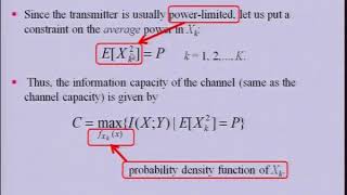 Gaussian Channel and Information Capacity Theorem [upl. by Ielhsa171]