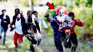 K¡LL3R CLOWN PRANK in DETROIT’S MOST DANGEROUS HOODS GONE EXTREMELY BAD [upl. by Thacker]