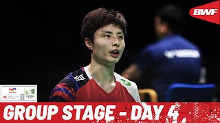 BWF Thomas Cup Finals 2024  China vs Korea  Group A [upl. by Enellij]