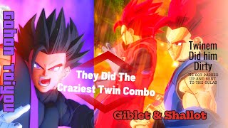 Combo Brothers Do The Meanest Tag Team On Gohan Taiyou Feat Shallot x Giblet Dragon Ball Xenoverse 2 [upl. by Elledoj]