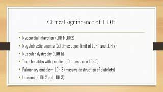 Isozymes isoenzymes LDH CK ALP [upl. by Einnig]