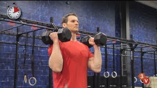 The Perfect Overhead Dumbbell Press [upl. by Strephon]