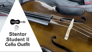 Stentor Student II Cello outfit 1108 [upl. by Easlehc]