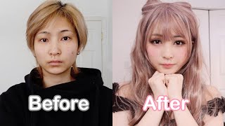 ENG CC给新手女装大佬的化妆教程 Makeup tutorial for when you cross dress as a cute girl for the first time [upl. by Lecram260]