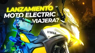 LANZAMIENTO MOTO ELÉCTRICA VIAJERA  ECO EXPLORER MAX ROMPE MOLDES 🔥⚡🥳🔋 [upl. by Anilejna]