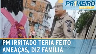 PM humilha adolescente por conta de retrovisor de carro  Primeiro Impacto 200923 [upl. by Adnema]