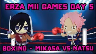 Erza Mii Games 2018 Day 5  Boxing  Mikasa vs Natsu [upl. by Laurence]