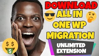 All in one wp migration stuck on import 100 Working Solution 2024 [upl. by Nniroc]