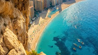 Benidorm Spain One of the Worlds Top Destinations 🌴 LEVANTE BEACH WALK [upl. by Carpet]