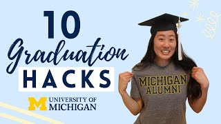 10 Graduation HACKS [upl. by Anialahs]