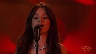 Camila Cabello  Havana Acoustic Version live on Billboards Women In Music 2017 [upl. by Nnylyoj366]