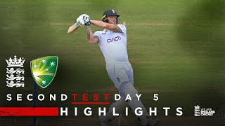 Aus Win Despite Stokes Heroics  Highlights  England v Australia Day 5  LV Insurance Test 2023 [upl. by Ihsorih]