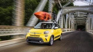 2014 Fiat 500L Trekking Revealed Inside and Out [upl. by Sax]