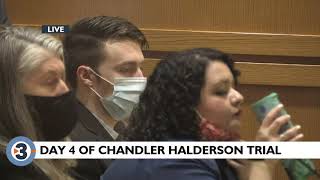 Day 4 of Chandler Halderson homicide trial [upl. by Nnednarb]