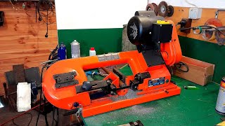 Metawood 400W metal band saw [upl. by Eada]