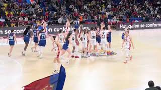 ðŸ”µðŸ”´BarÃ§a CBSCasademont ZaragozaðŸ”´ Palau blaugrana 30122023 LigaFemeninaEndesa [upl. by Aynekal]