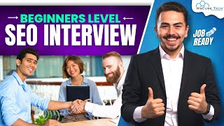 SEO Interview Questions amp Answers  Search Engine Optimization Interview Latest Update [upl. by Aaron964]