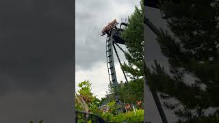 OBLIVION Dive Coaster at Alton Towers FirstEver Experience [upl. by Adlig127]