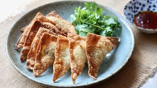 Fried Wontons Recipe  Japanese Cooking 101 [upl. by Esydnac192]