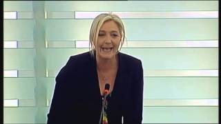 Daniel CohnBendit insulte Marine le Pen au parlement Européen [upl. by Enitsenre103]