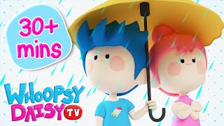 Rain Rain Go Away  The Wheels on the Bus amp More Nursery Rhymes  Children Songs  WhoopsyDaisyTV [upl. by Muncey]