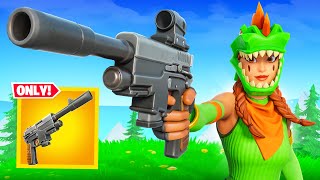 MONARCH PISTOL ONLY Challenge In Fortnite [upl. by Helaine]