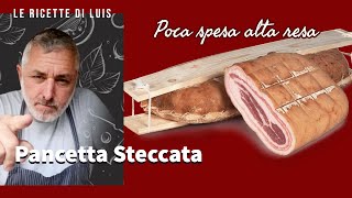 Pancetta Steccata fatta in casa da un Norcino [upl. by Ikcaj]