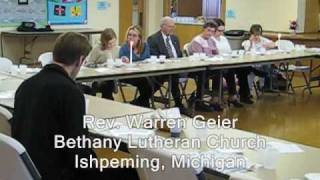 2008 Passover Seder Meal Maundy Thursday Bethany Lutheran [upl. by Beltran]