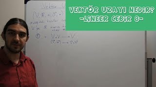 Vektör Uzayı Nedir  Lineer Cebir 8 [upl. by Eatnoed]