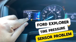 Ford Explorer Tire Pressure Sensor Problem fordexplorer tirepressure carrepair [upl. by Seltzer]