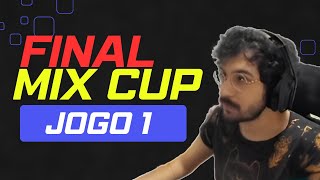 REVOLTA ASSISTE O JOGO 1 DA FINAL DA MIX CUP  Cortes do Revolta [upl. by Erdnuaed]