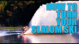 How to Turn your Slalom Ski  FlowPoint Method [upl. by Mastat509]