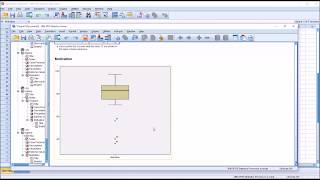 Creating and Interpreting Boxplots in SPSS [upl. by Vange243]