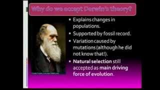 Matric Revision Life Sciences evolution 911 Why we accept Darwins theory 12 [upl. by Savell]