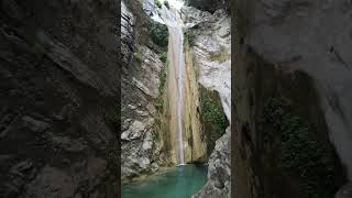 Cascada DimosariNidriLefkada travel grecia [upl. by Baerl]