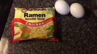 How to make Ramen Noodles with Egg [upl. by Anilesor767]