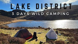 Solo Wild Camping in the Lake District  The Last Taste of Winter [upl. by Acinnad]